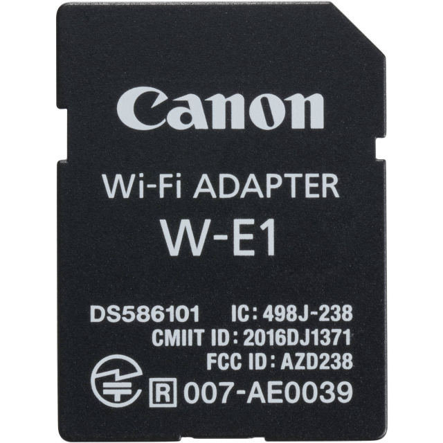 Canon W-E1, WiFi adaptér